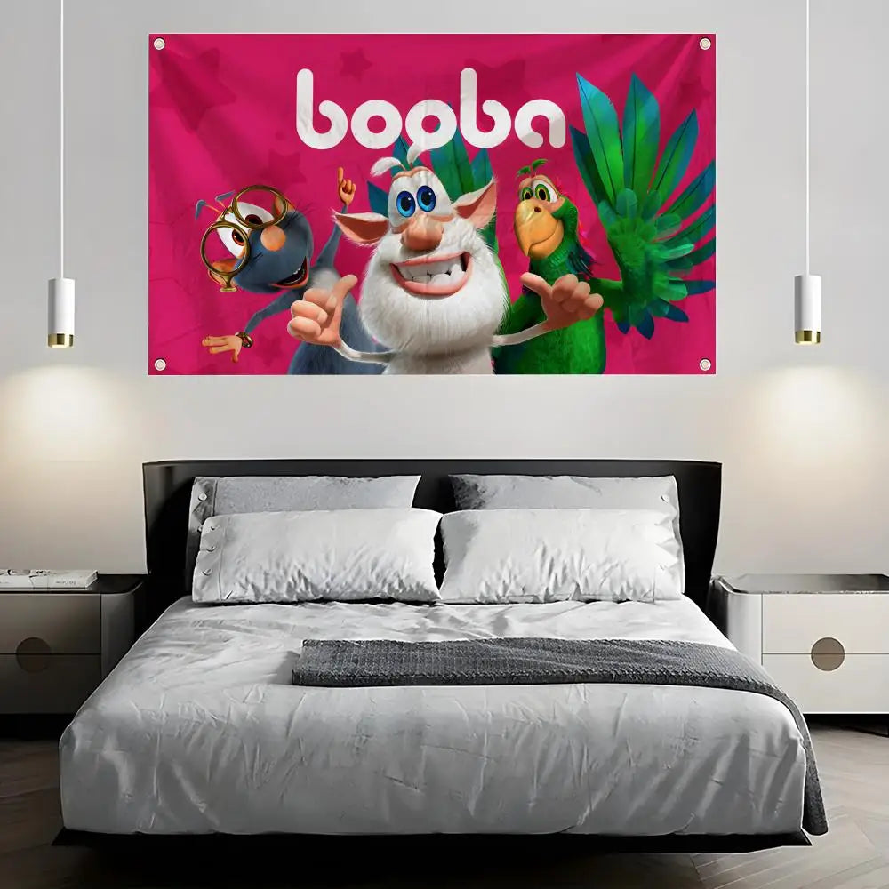 Anime Art Flag Banner – Indoor & Outdoor Wall Décor | 6 Sizes Wall Flag Banner Axl