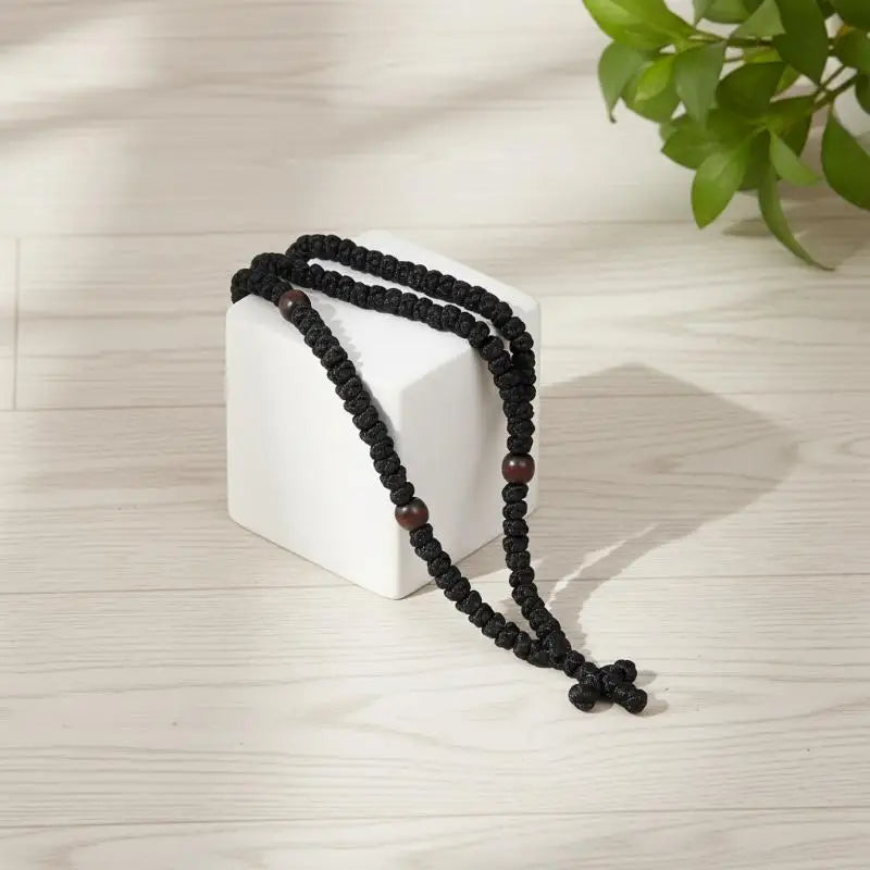 Komboskini Prayer Rope Necklace – Handmade Orthodox Cross Prayer Rope Necklace Axl