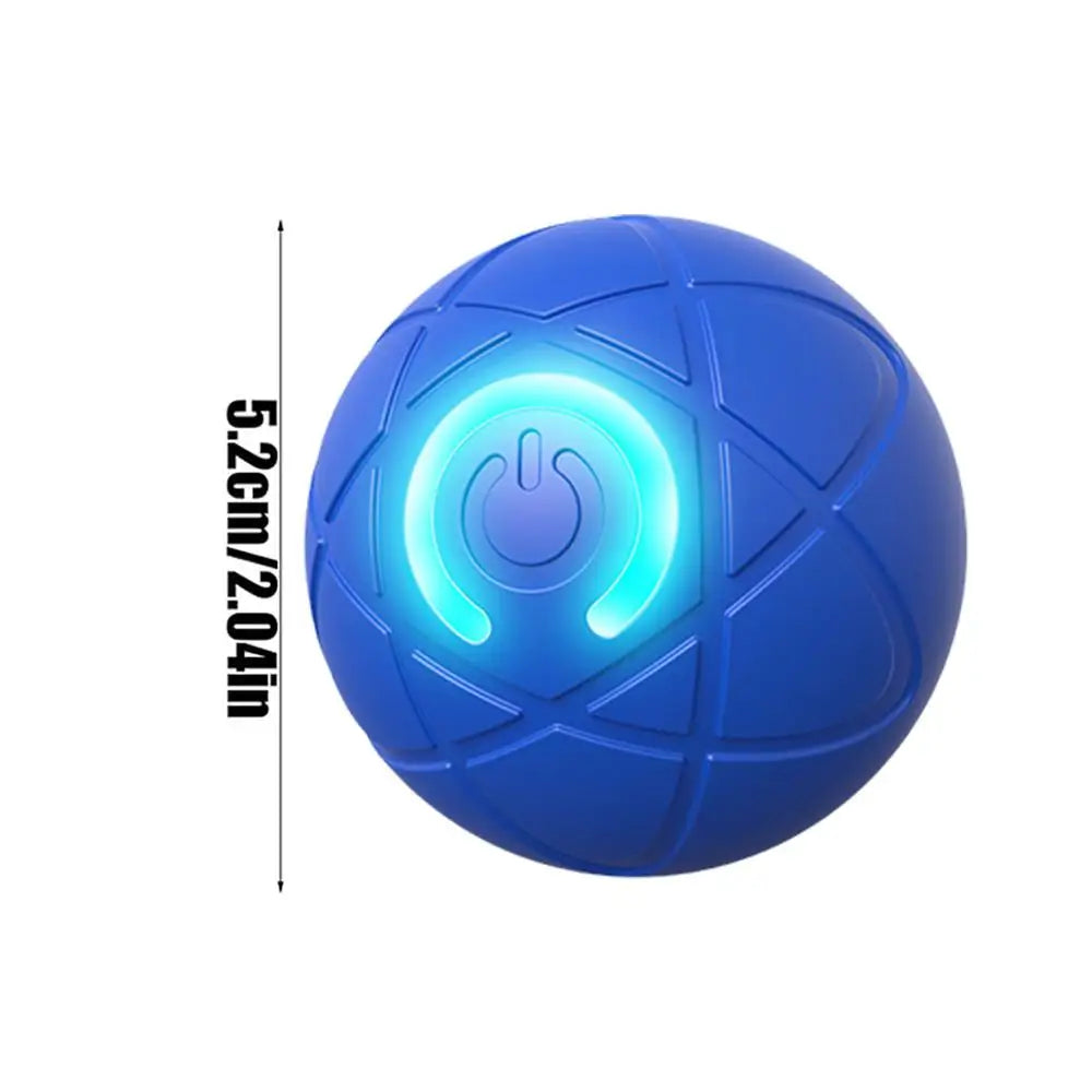 Interactive Auto-Rolling LED Ball Toy for Dogs & Cats Interactive Pet Toy Axl Blue