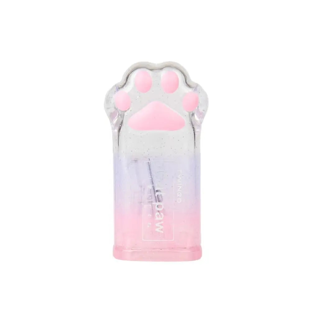 Cute Cat Claw Pencil Sharpener – Portable Gradient Color Novelty Pencil Sharpener Axl 03