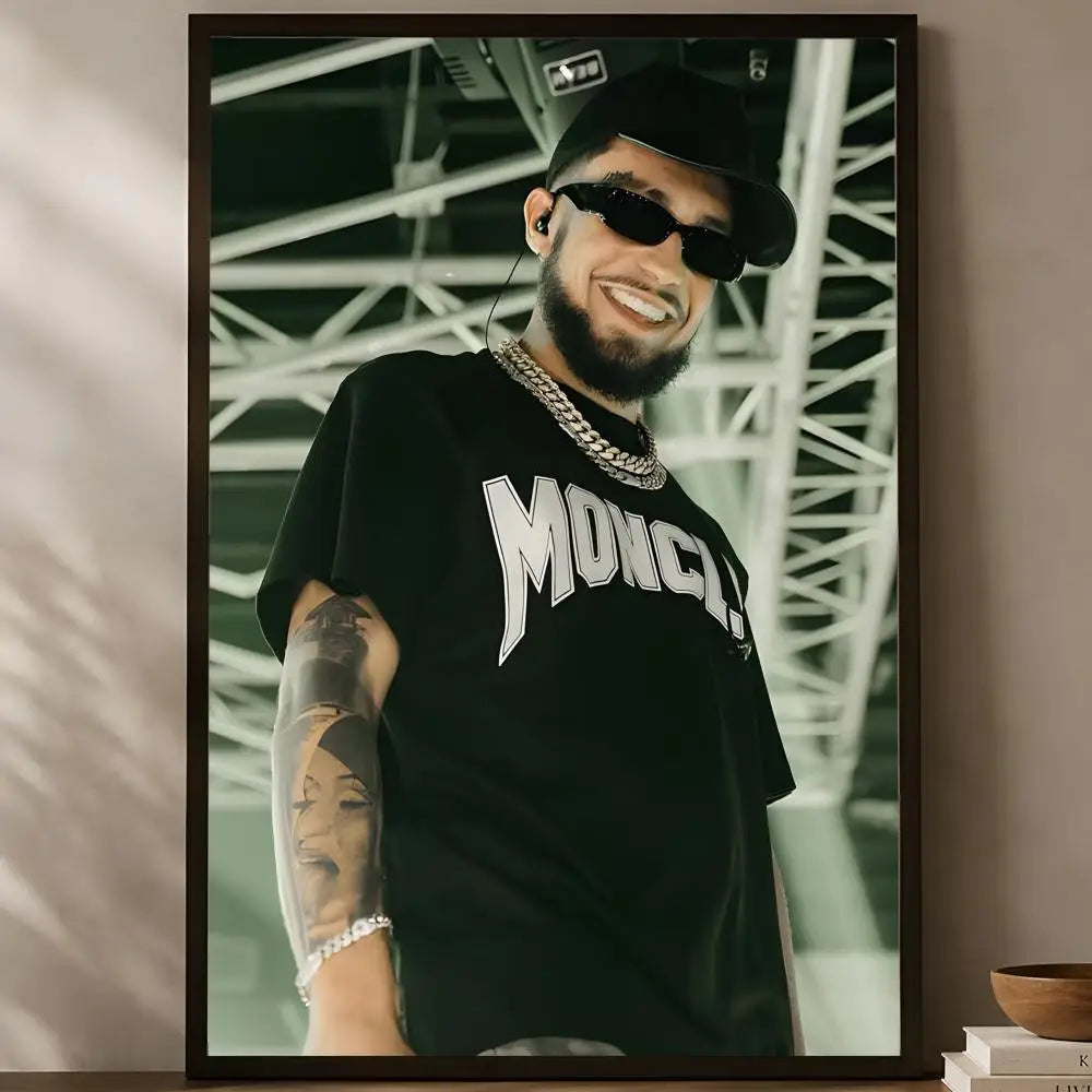 J-JC Reyes HD Wall Art Poster – Self-Stick Waterproof Décor Wall Art Poster Axl White10 30X40cmNoframe