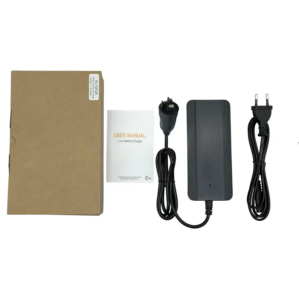 42V 2A E-Bike Charger for 36V Bosch Active/Performance Battery E-Bike Battery Charger Axl