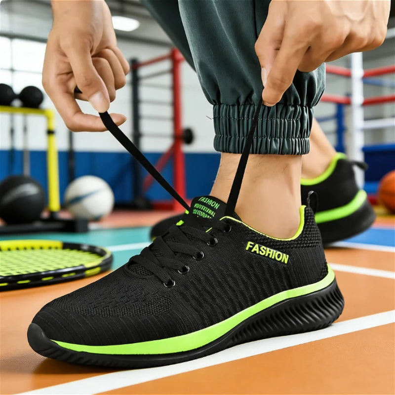 Men's Lightweight Mesh Breathable Running Sneakers Athletic Sneakers Axl