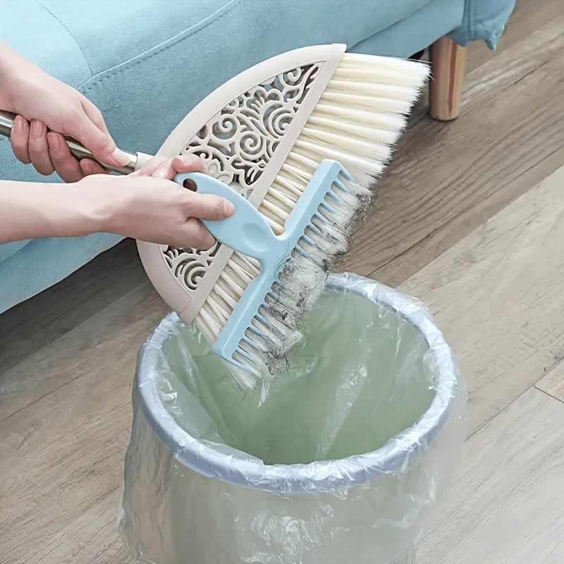 Broom Hair Removal Comb – Hair & Dust Cleaning Tool Broom Cleaning Tool Axl