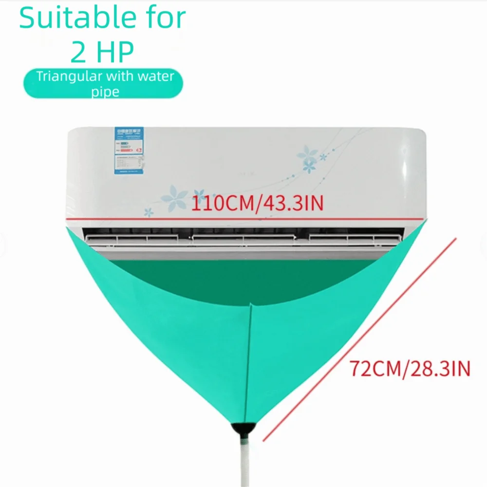 Air Conditioner Cleaning Kit – Leak-Proof Cover & Drain Pipe AC Cleaning Kit Axl Pipe Dia 2cm-Green