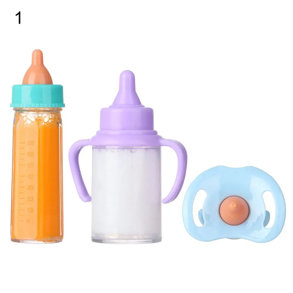 18-Inch Doll Feeding Bottles & Nipple Set – Magic Milk Accessory Doll Accessories Axl 1