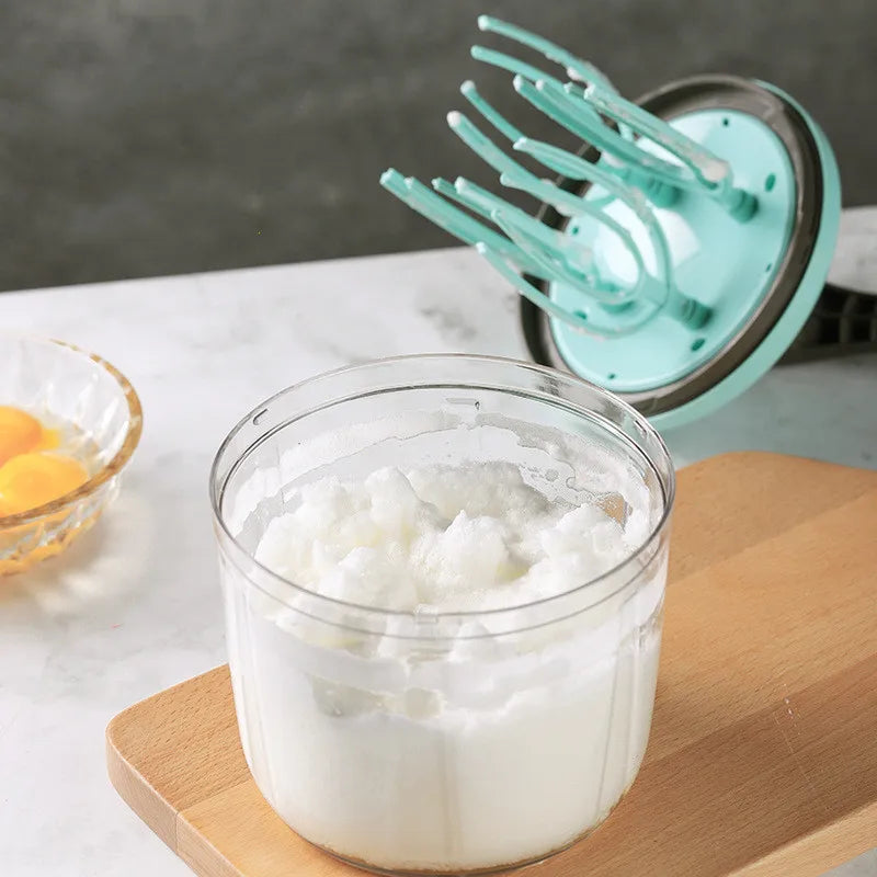 1500ml Manual Batter Dispenser & Hand Crank Egg Beater Manual Batter Dispenser Axl