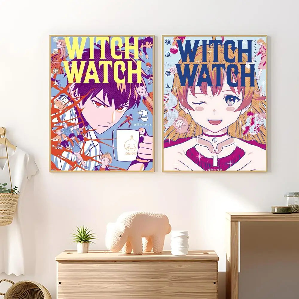 Witch Watch Poster – HD Waterproof PVC Wall Sticker Decor Wall Decal Sticker Axl