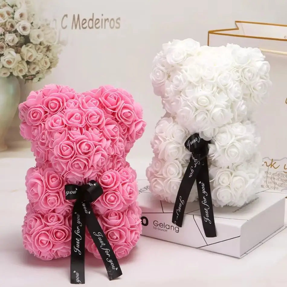 Foam Teddy Bear Rose Mold DIY Gift – 20cm & 30cm Sizes Foam Floral Craft Mold Axl