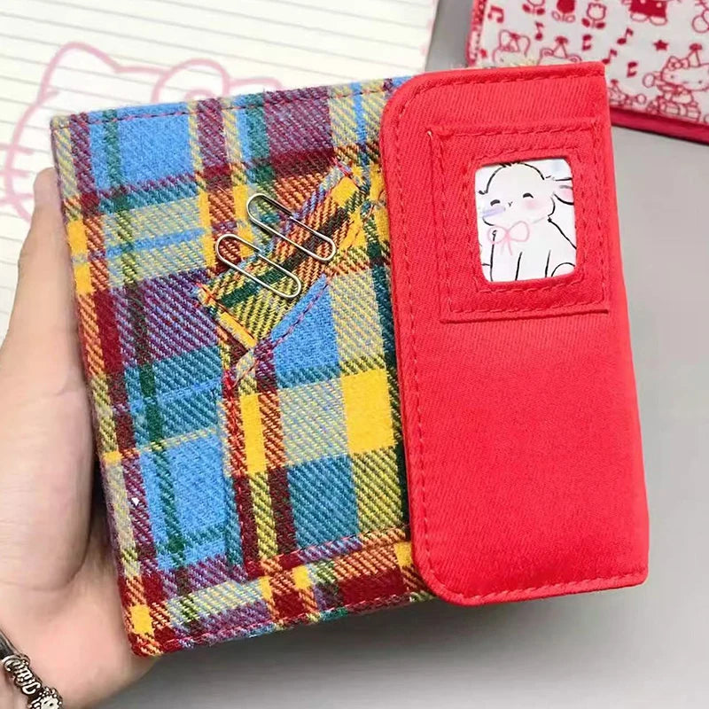 K-Pop Photocard Binder – Candy Color Fabric Loose-Leaf Album Photocard Collect Binder Axl
