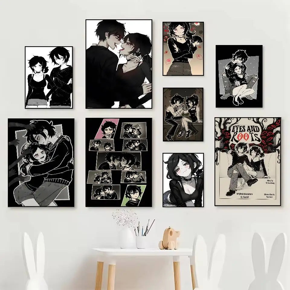 Coffin of Andy & Leyley HD Wall Poster – Self-Adhesive PVC Wall Poster Axl