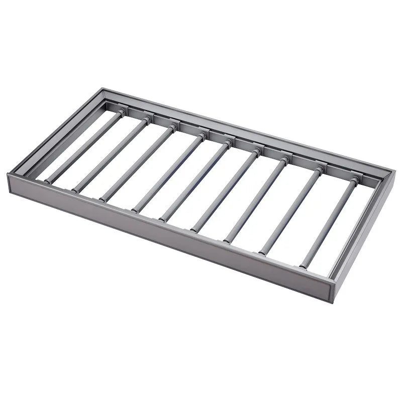 Telescopic Pants Rack – Built-In Sliding Wardrobe Organizer Wardrobe Pants Rack Axl