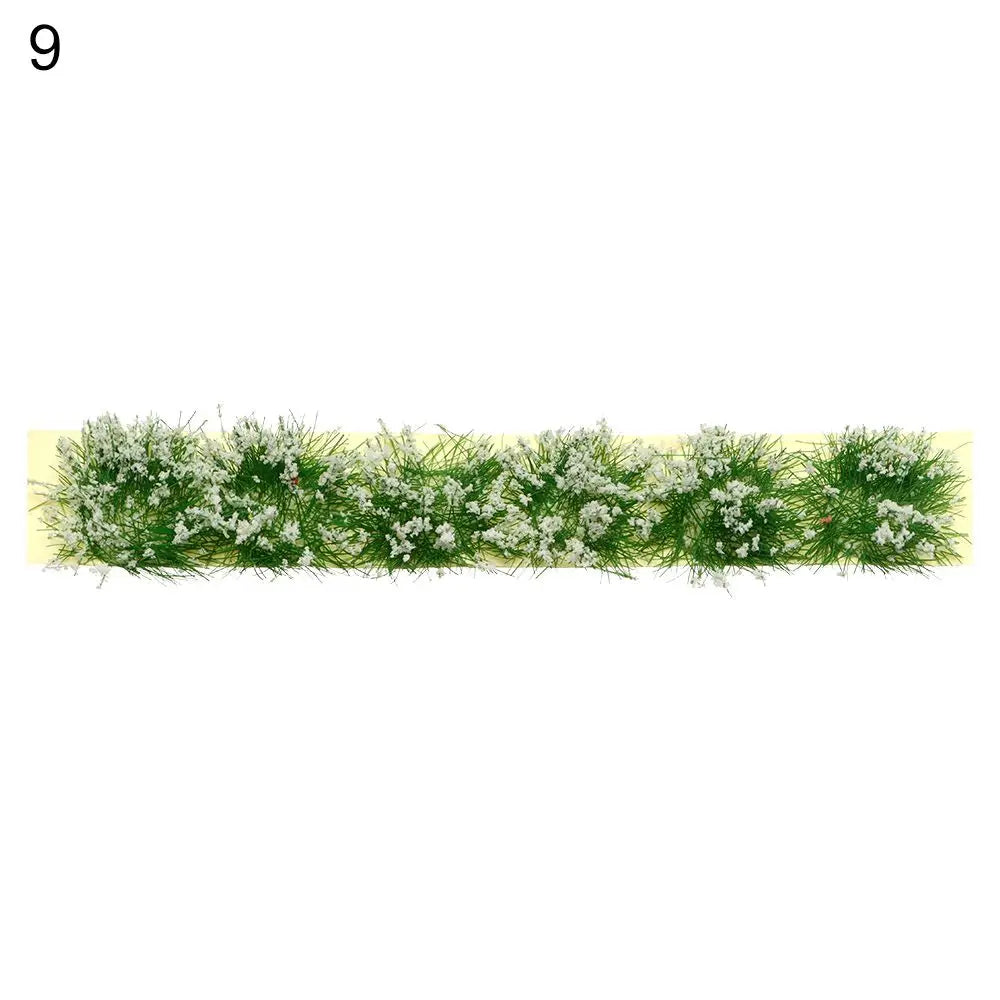 Miniature Grass Tufts & Flower Clusters – Wargame Terrain Decor Miniature Scenery Tufts Axl 9