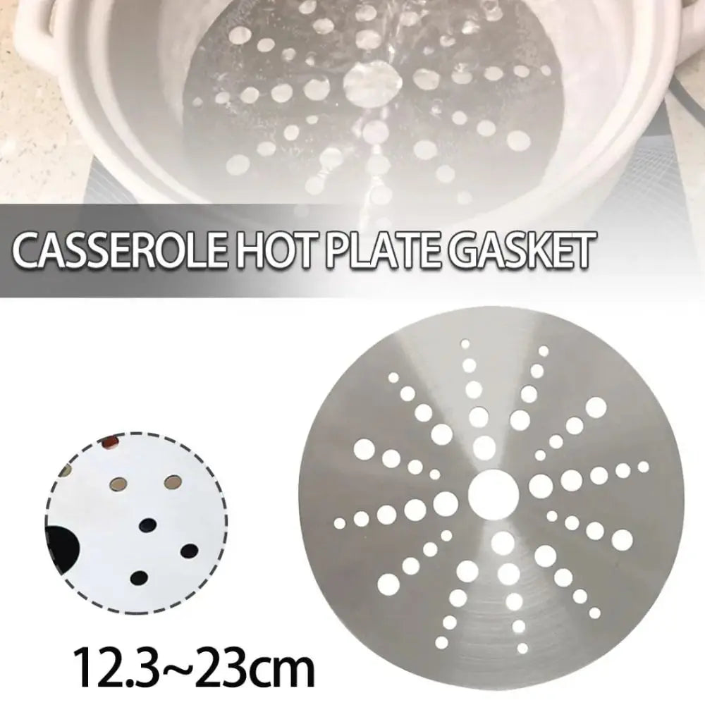 Induction Heat Diffuser Plate – Stainless Steel Pot Adapter Cookware Adapter Plate Axl