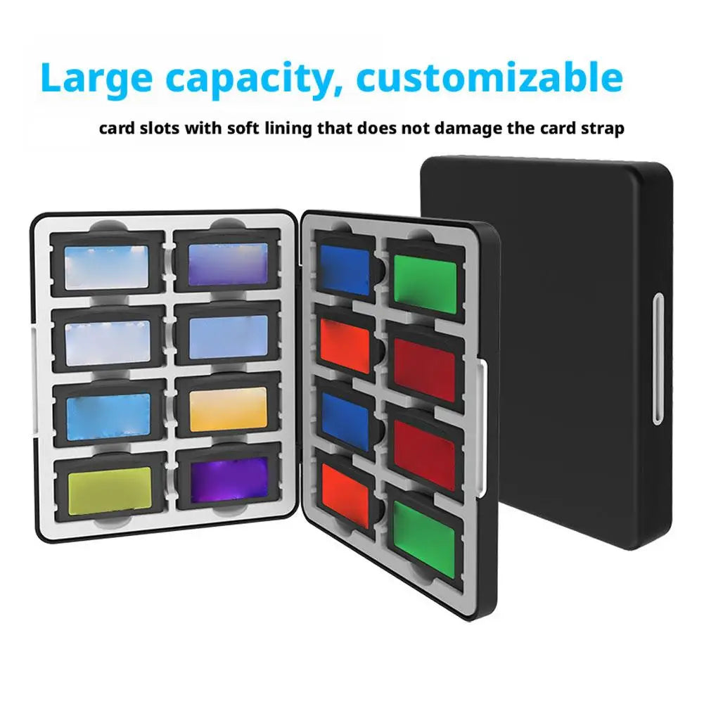 16-in-1 GBA Game Card Storage Case – Magnetic Dustproof Box Game Card Storage Case Axl