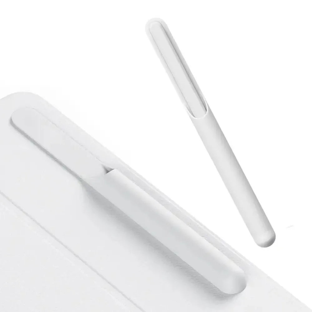 Silicone Stylus Pen Holder – Self-Adhesive Flexible Pen Clip Stylus Pen Holder Axl White