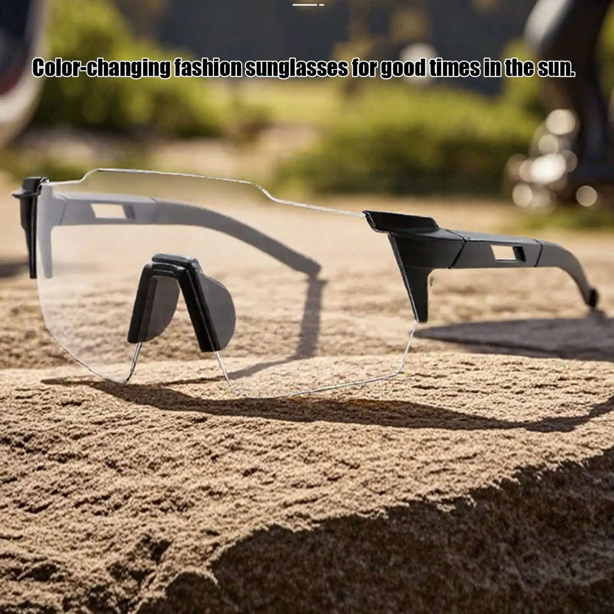 Photochromic Cycling Sunglasses UV400 Sports Eyewear Unisex Cycling Sunglasses Axl