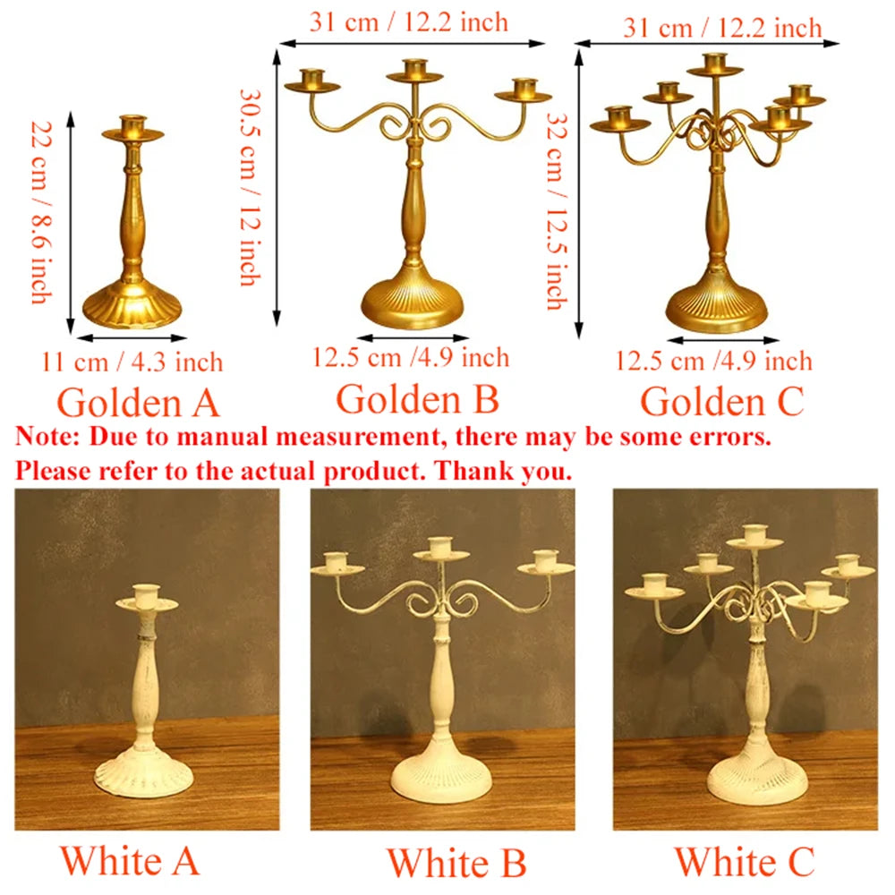 Modern European Candlestick Holder – Elegant Table Decor Candlestick Holder Axl