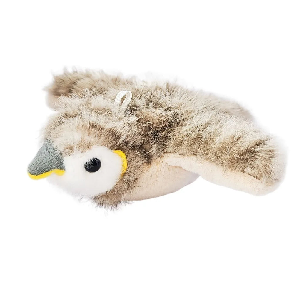 Electronic Flapping Bird Cat Toy – Touch-Activated Chirping Sparrow Interactive Cat Toy Axl A