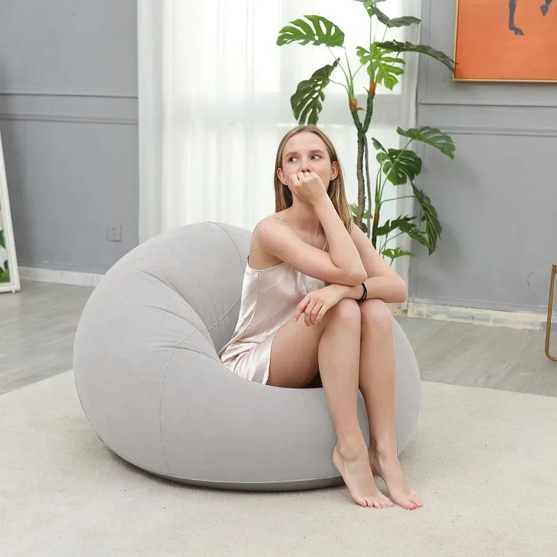 Portable Inflatable Sofa – Indoor & Outdoor Lounge Chair Inflatable Lounge Sofa Axl