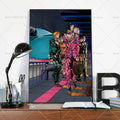 JoJo's Bizarre Adventure Anime Poster – Waterproof Wall Art Anime Wall Poster Axl z6 40x60cm No Frame