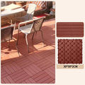 Interlocking Deck Tiles – Waterproof PVC Indoor & Outdoor Flooring Interlocking Deck Tiles Axl Red
