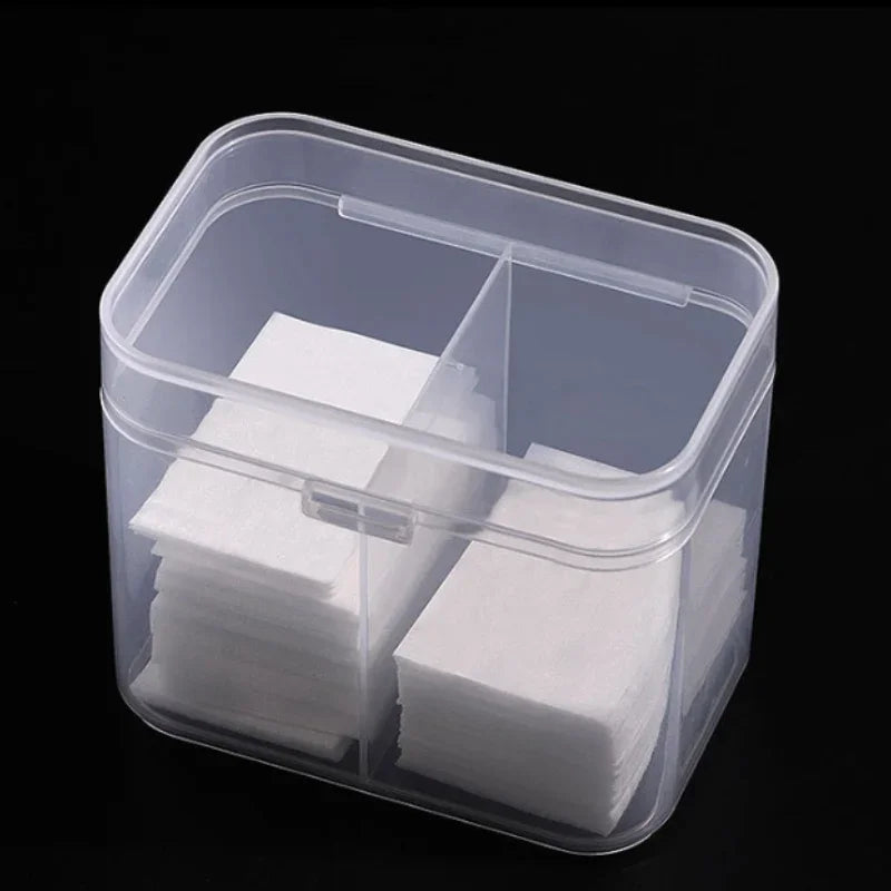Nail Art & Makeup Pad Storage Box | Cotton Pad Organizer Makeup Storage Box Axl