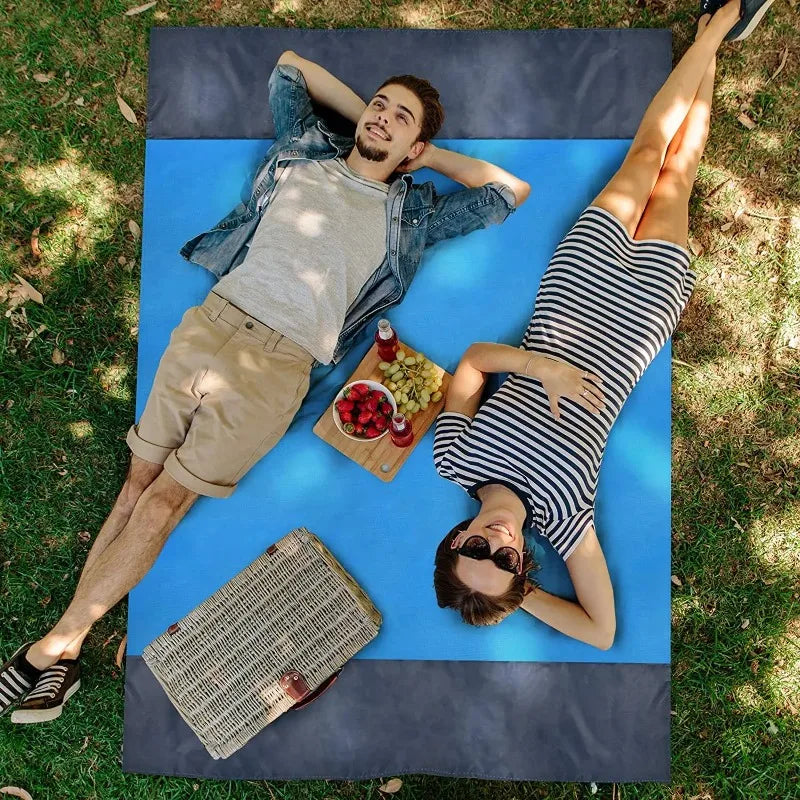 Waterproof Foldable Beach Blanket – Portable Picnic & Camp Mat Outdoor Picnic Mat Axl