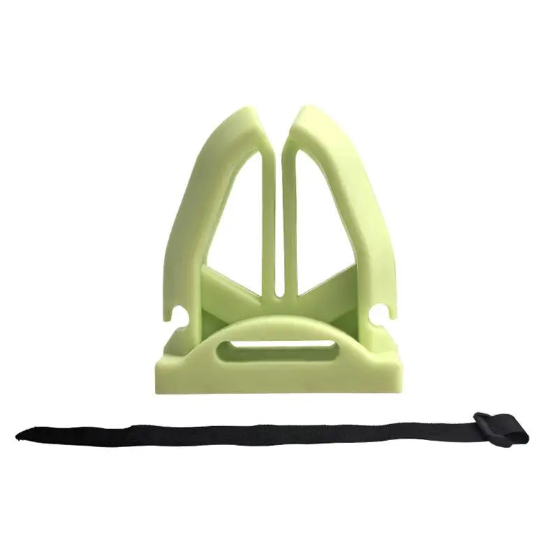 Portable Fishing Rod Holder Clips – Silicone Pole Fastener Fishing Rod Clip Axl 1Pc Light green