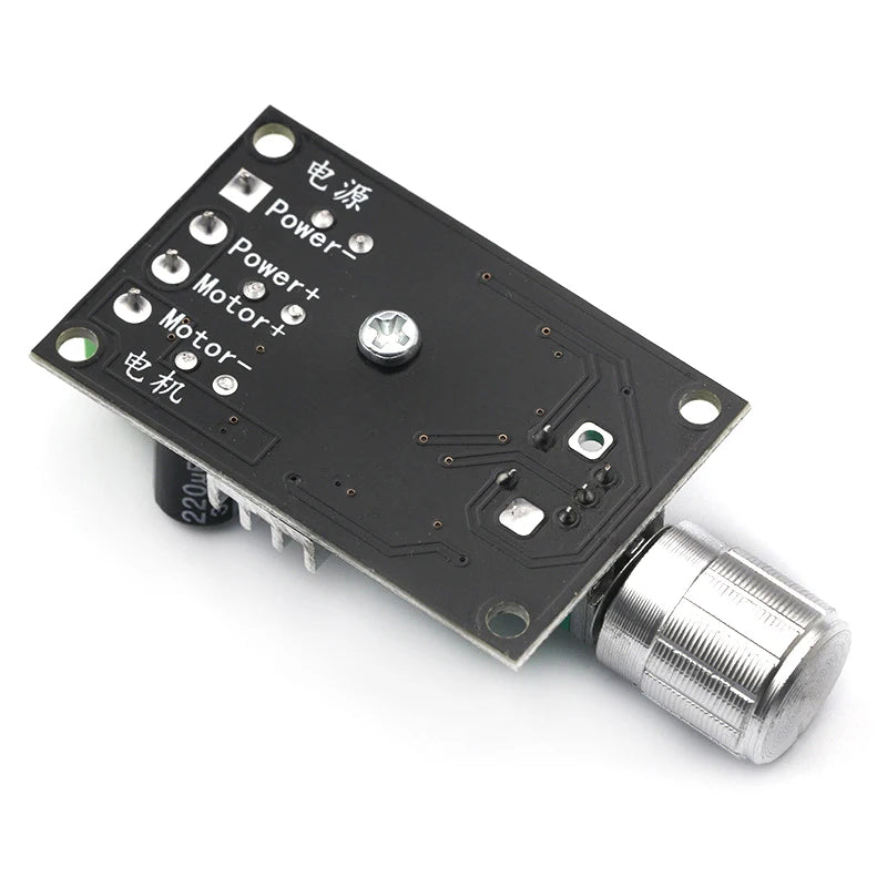 PWM DC Motor Speed Controller 6V–28V 3A Speed Regulator Switch Motor Speed Controller Axl