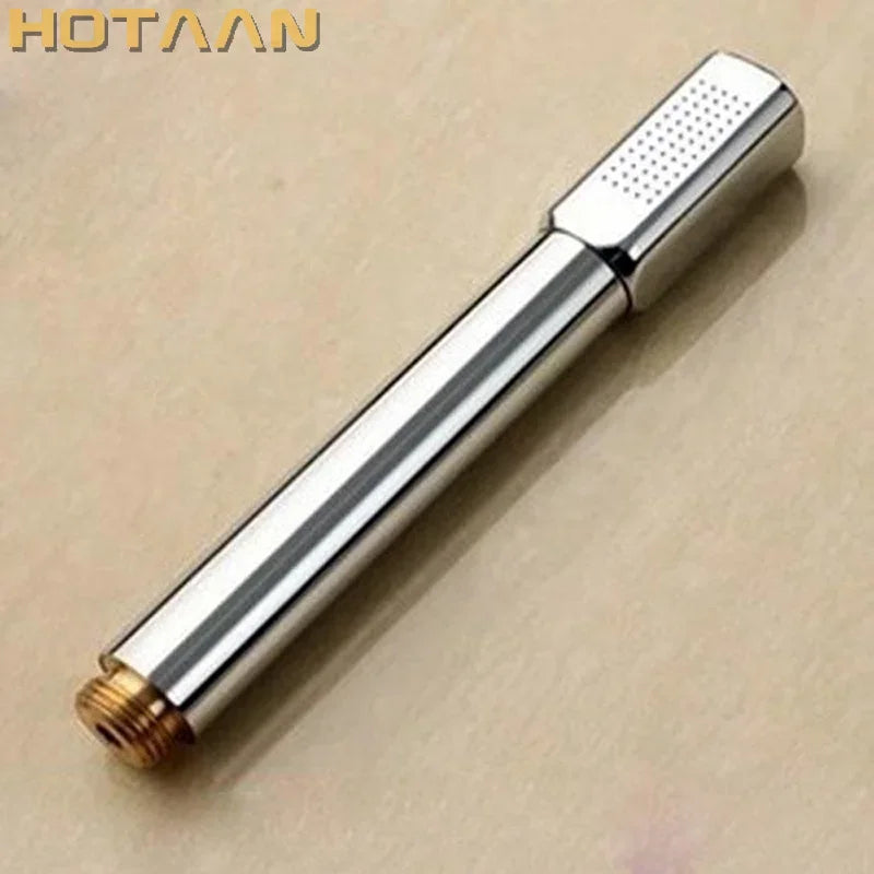 Modern Chrome Handheld Rain Shower Head – Steel & Copper Handheld Shower Head Axl silvery