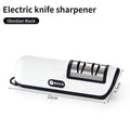 3-Stage Electric Knife Sharpener – Fast Handheld Kitchen Tool Electric Knife Sharpener Axl Black M