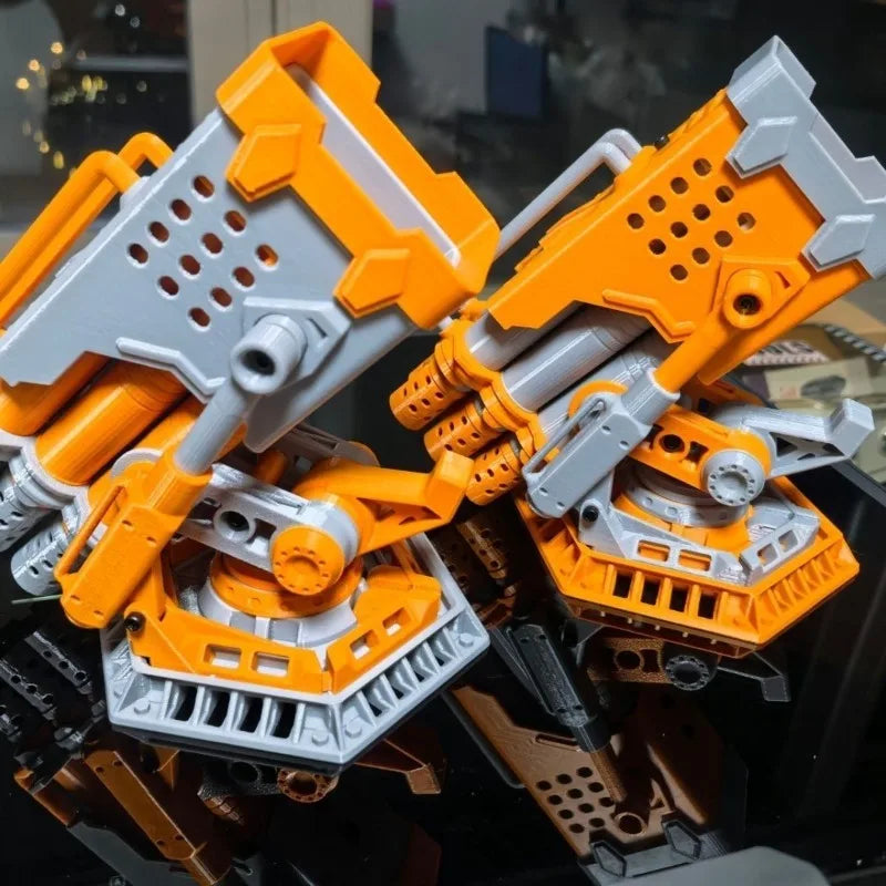 3D Printed Missile Launcher Ornament & Pen Storage Box Desk Ornament Sculpture Axl