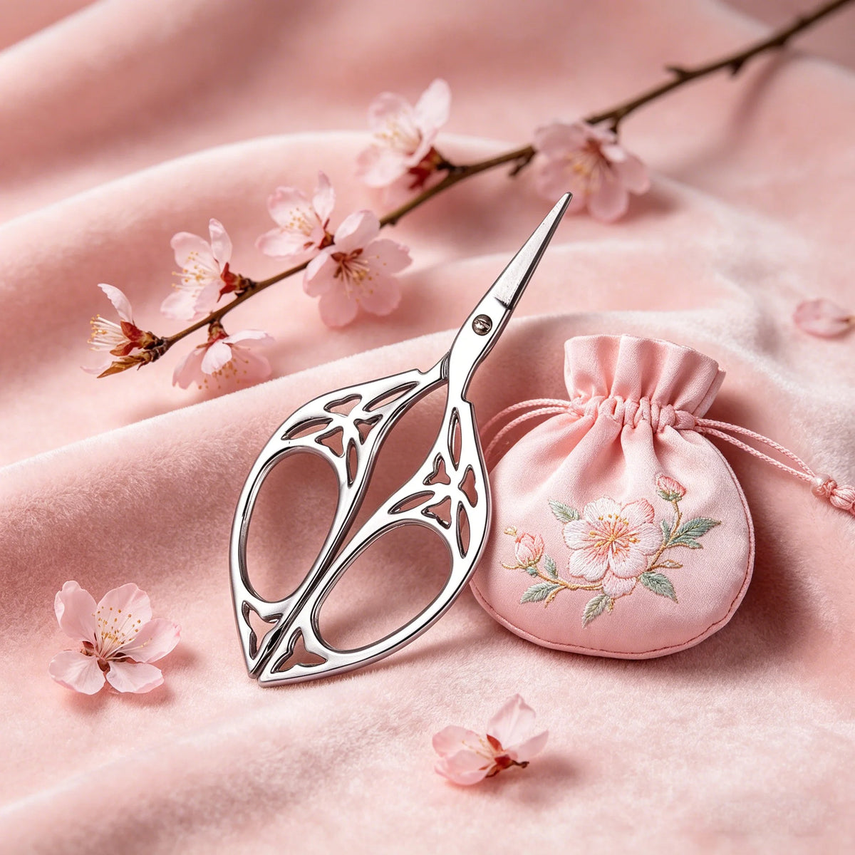 Embroidery Scissors – Sharp Stainless Steel Craft & Sewing Scissors Embroidery Scissors Axl Scissors-Silvery
