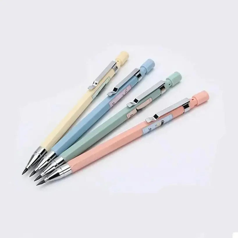 2-Pack Mechanical Pencils 0.2mm 2B Lead – School & Drafting Mechanical Pencil Set Axl