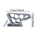 Childproof Window Stopper Track Lock – Anti-Slip ABS Limiter Window Safety Lock Axl Grey