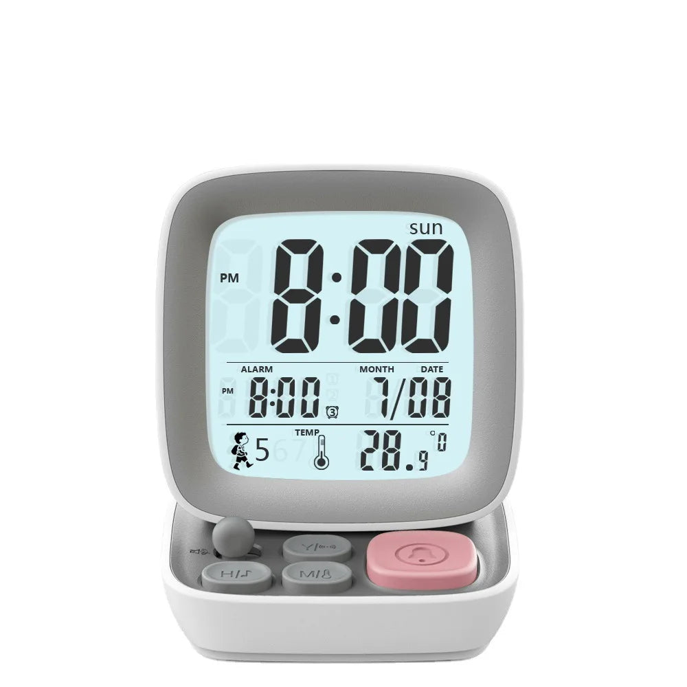 Kids Digital Alarm Clock – USB Charging & Night Light Digital Alarm Clock Axl