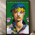 Rohan Kishibe Anime Wall Poster – Self-Stick Waterproof HD Art Anime Wall Poster Axl White08 30X40cmNoframe