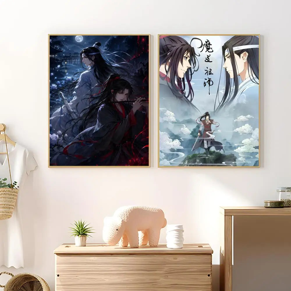 Mo Dao Zu Shi HD Waterproof PVC Wall Poster Stickers | MDZS Anime Wall Sticker Axl