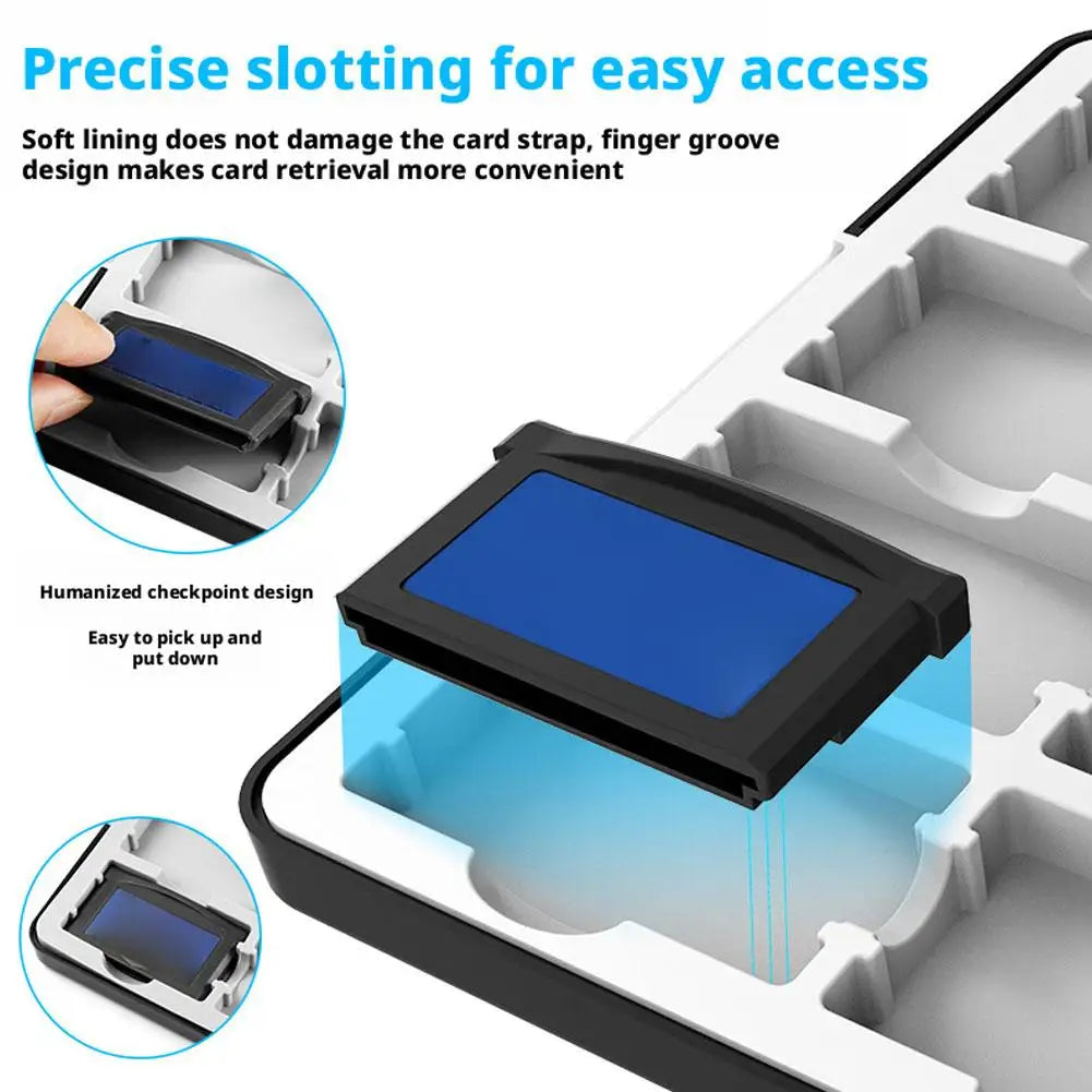 16-in-1 GBA Game Card Storage Case – Magnetic Dustproof Box Game Card Storage Case Axl