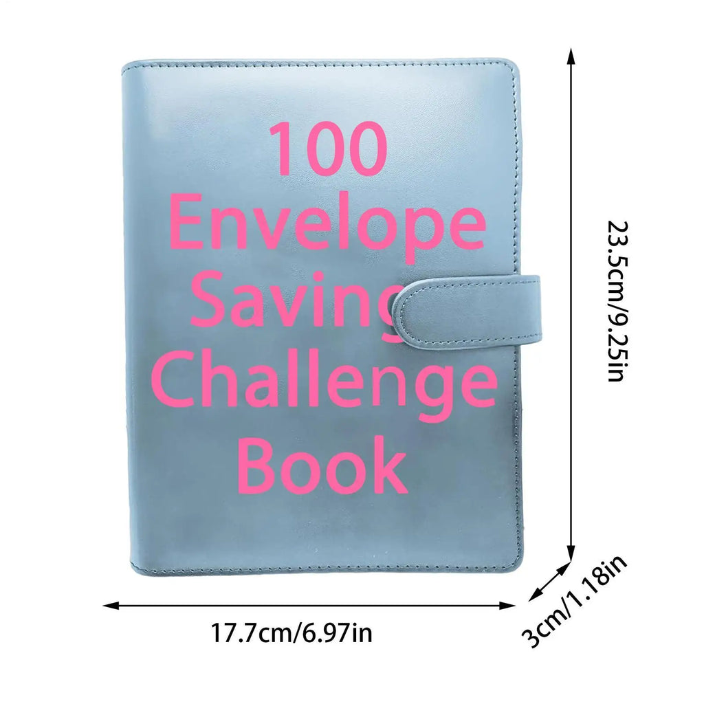 100 Envelope Challenge Binder – Budget Binder with Cash Envelopes Budget Savings Binder Axl