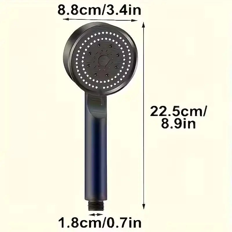 2-Pack High-Pressure Handheld Shower Head – 5/6 Spray Modes Handheld Shower Head Axl