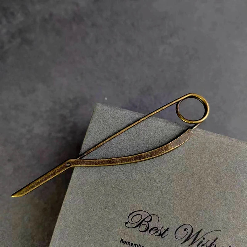 Retro Bronze Large Metal Safety Pins for Clothing & Scarves Metal Safety Pins Axl A5