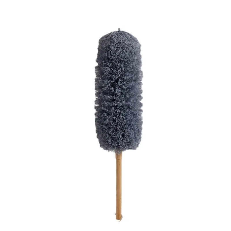 Anti-Static Lambswool Duster Brush – Home Cleaning Tool Lambswool Duster Brush Axl