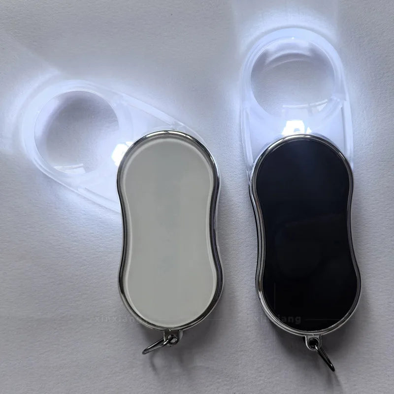 Folding 3.5X Magnifying Glass with LED Light – Portable Loupe LED Magnifying Glass Axl