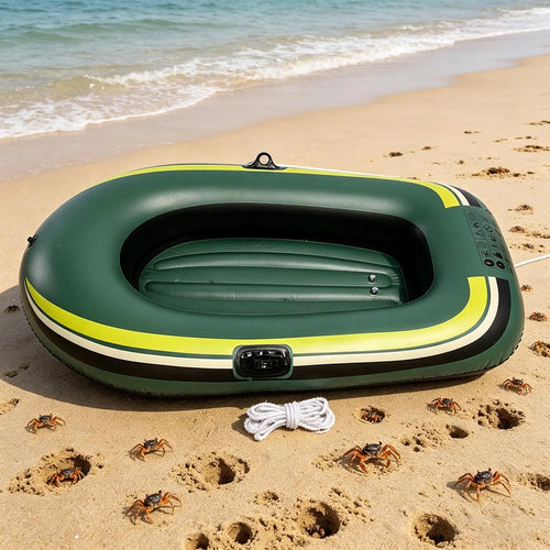 1-Person Inflatable Boat – Thickened PVC Non-Slip Raft Inflatable Boat Axl