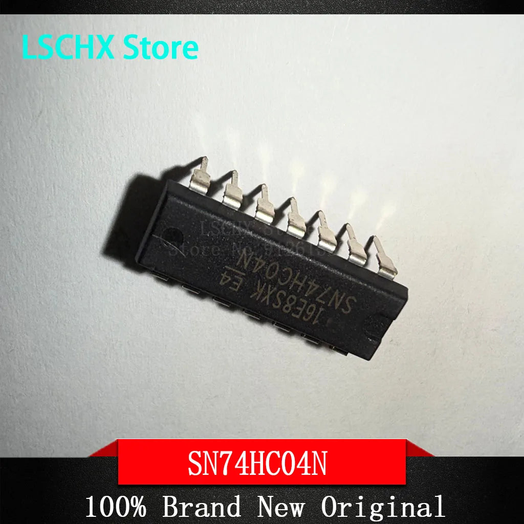 10-Pack SN74HC DIP Logic ICs – 74HC00 74HC04 74HC244 & More Logic IC Assortment Axl