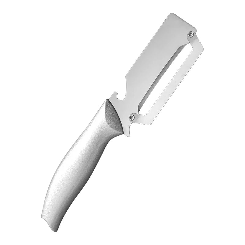 3-in-1 Stainless Steel Vegetable Peeler & Slicing Knife Vegetable Peeler Axl 1pcs peeler A
