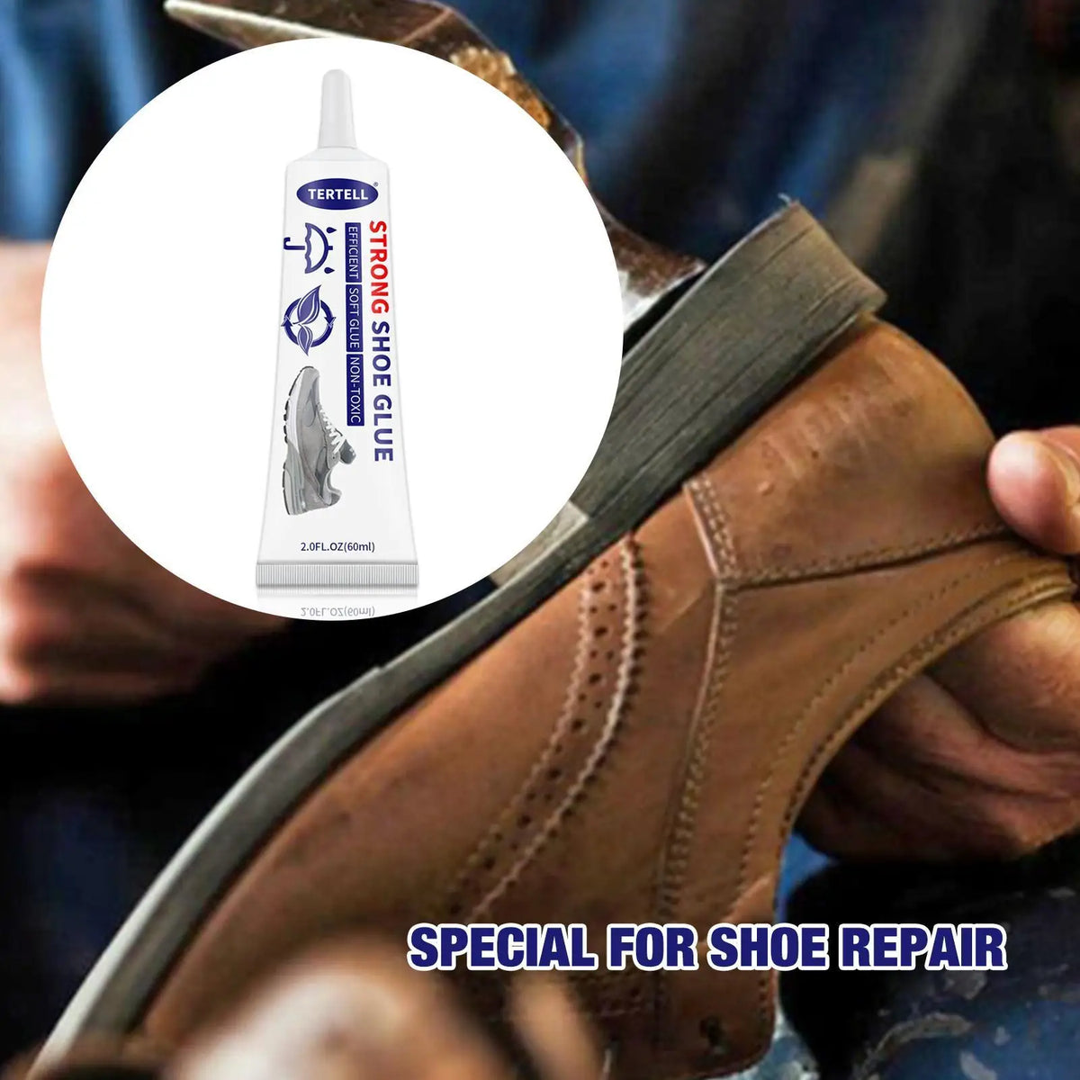 Professional Shoe Repair Glue – Quick Dry & Waterproof 30ml Shoe Repair Glue Axl