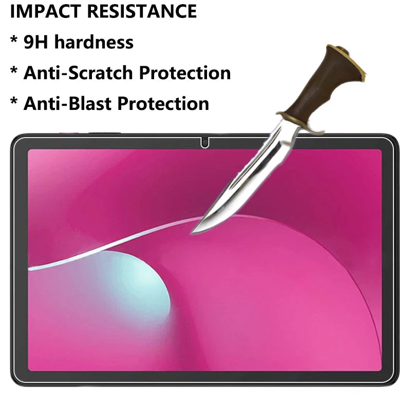 2-Pack Tempered Glass Screen Protector – T-Mobile Revvl Tab 2 Tablet Screen Protector Axl